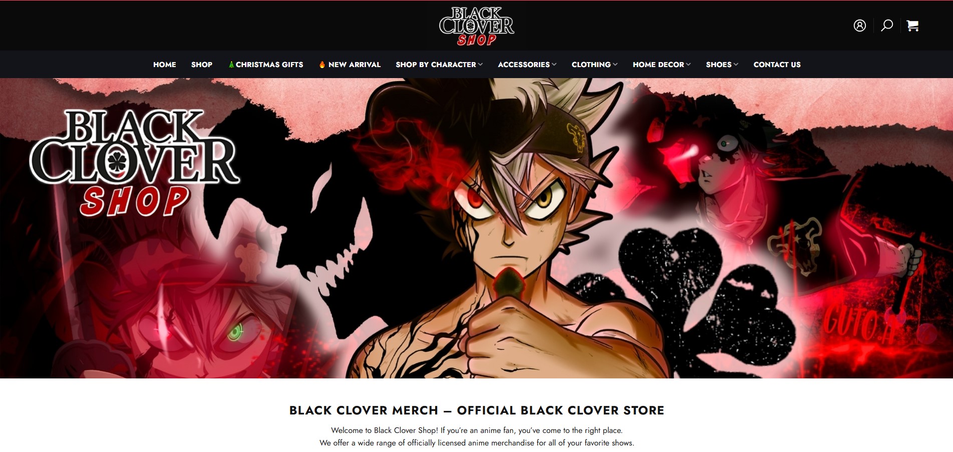 Black Clover - Aggretsuko Shop