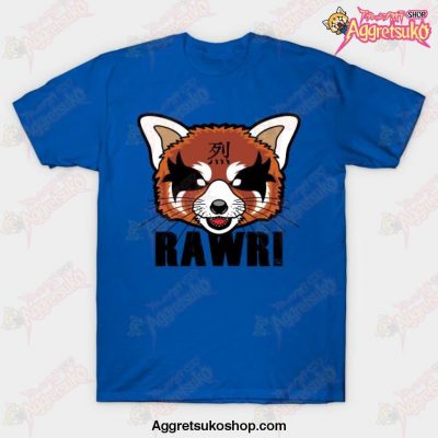 Aggresive Growl T-Shirt Blue / S