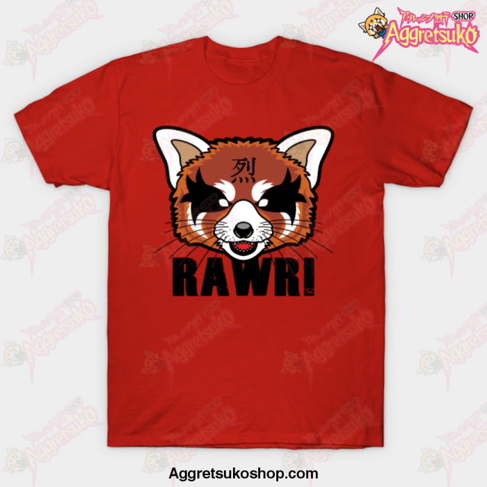 Aggresive Growl T-Shirt Red / S