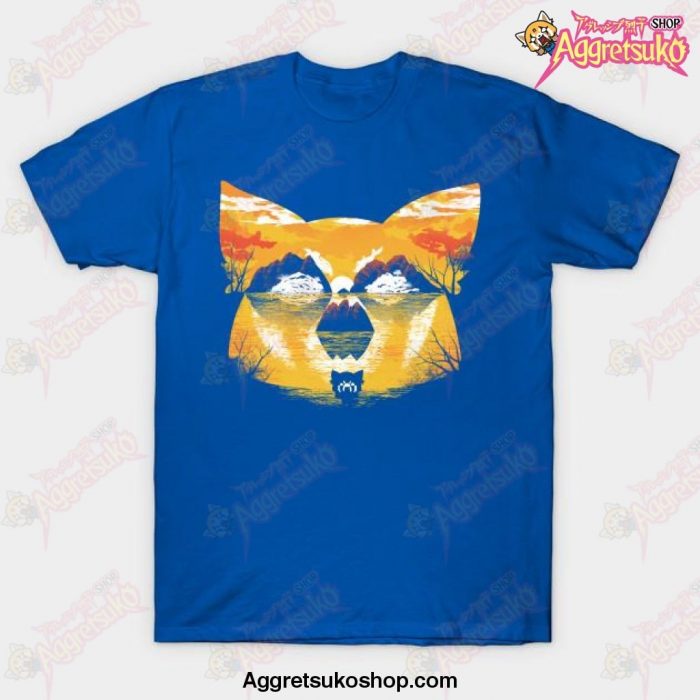 Aggressive Sunset T-Shirt Blue / S