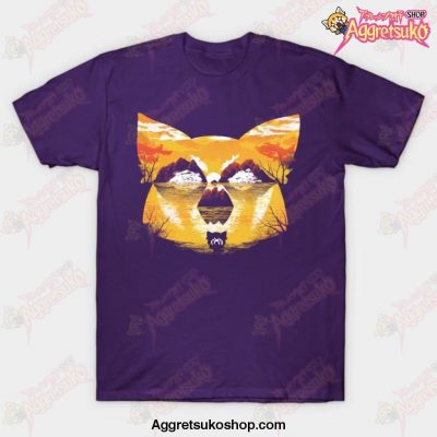 Aggressive Sunset T-Shirt Purple / S