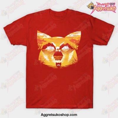 Aggressive Sunset T-Shirt Red / S