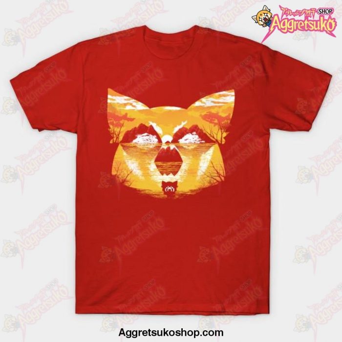 Aggressive Sunset T-Shirt Red / S