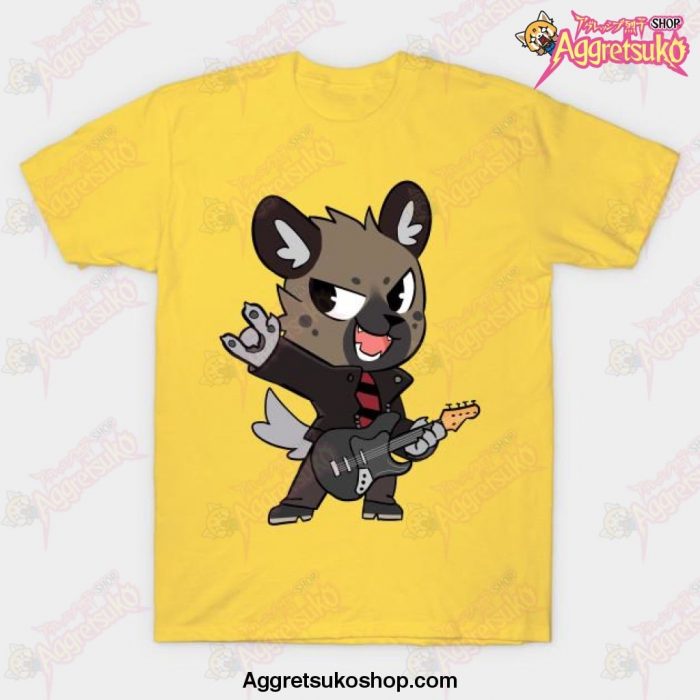 Haida Aggretsuko T-Shirt Yellow / S