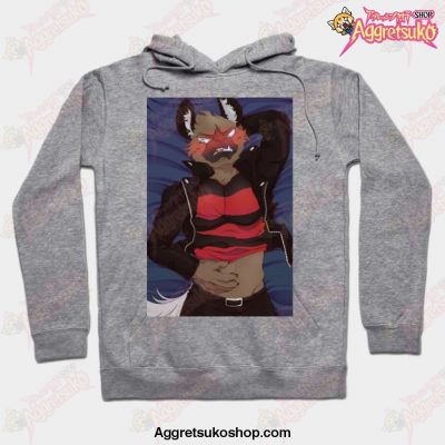 Haida Furry Daki Hoodie Gray / S