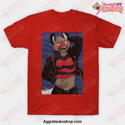 Haida Furry Daki T-Shirt Red / S