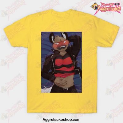 Haida Furry Daki T-Shirt Yellow / S