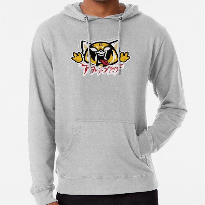 ssrcolightweight hoodiemensheather greyfrontsquare productx1000 bgf8f8f8 - Aggretsuko Shop