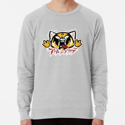 ssrcolightweight sweatshirtmensheather greyfrontsquare productx1000 bgf8f8f8 - Aggretsuko Shop