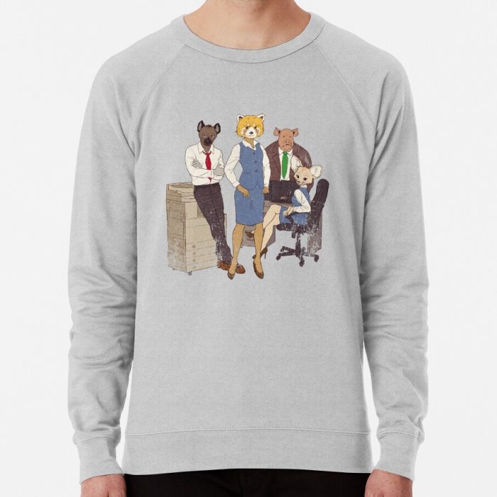 ssrcolightweight sweatshirtmensheather greyfrontsquare productx1000 bgf8f8f8 5 - Aggretsuko Shop