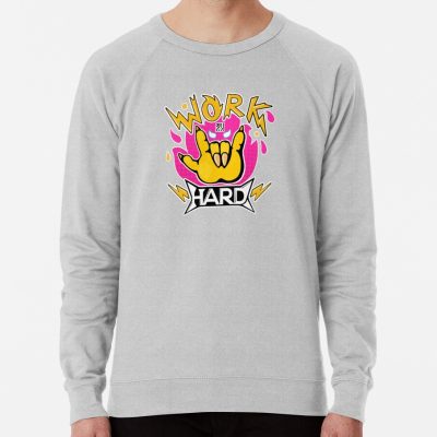 ssrcolightweight sweatshirtmensheather greyfrontsquare productx1000 bgf8f8f8 7 - Aggretsuko Shop