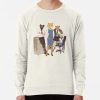 ssrcolightweight sweatshirtmensoatmeal heatherfrontsquare productx1000 bgf8f8f8 5 - Aggretsuko Shop