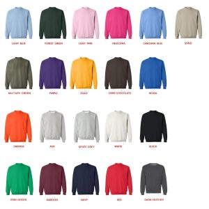 sweatshirt color chart - Aggretsuko Shop